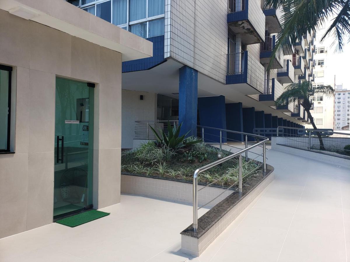 Apto Gonzaga Frente Ao Mar Wi-Fi ซันโตส ภายนอก รูปภาพ