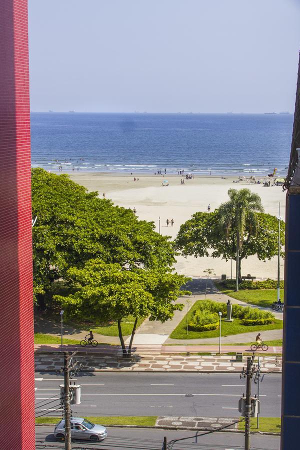 Apto Gonzaga Frente Ao Mar Wi-Fi ซันโตส ภายนอก รูปภาพ